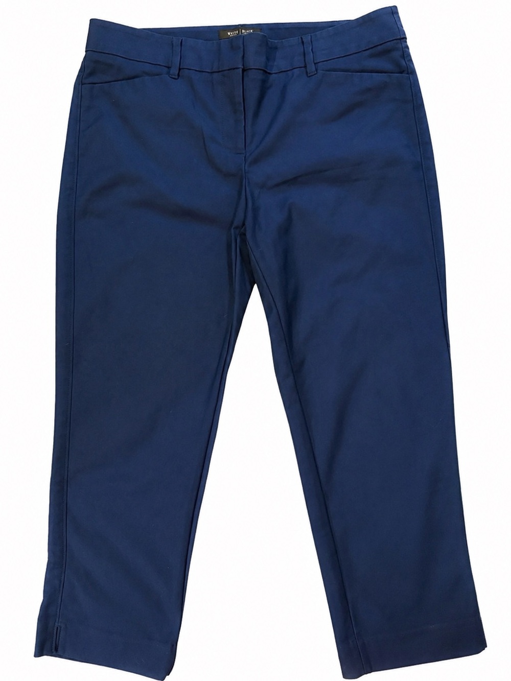 White House Black Market Navy Cropped Pants Women’s Size 6 Casual Office Wear